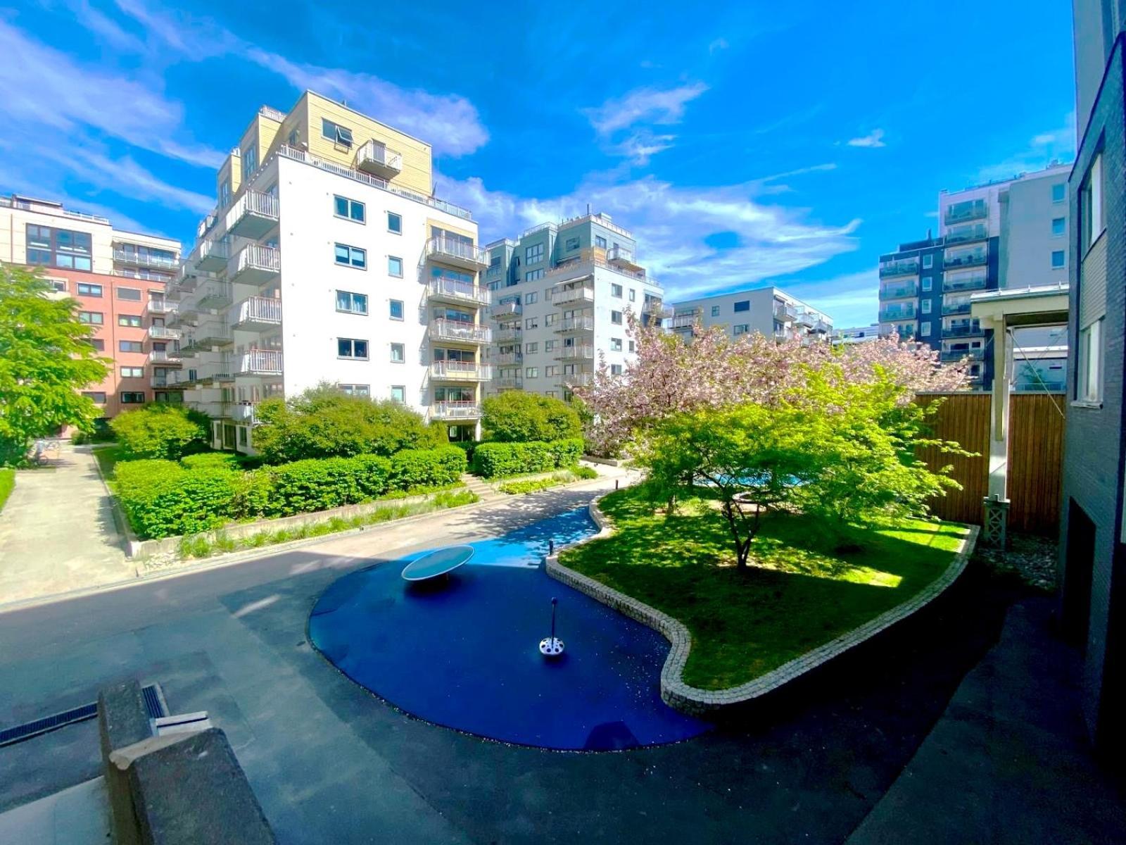 City Center Flat W Roof Top Terrace & Free Parking Oslo Exterior photo